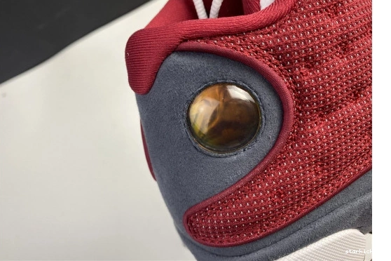 Jordan Grey 13 414571-600 Flint Air 414571-600 Retro Gym Red 0210